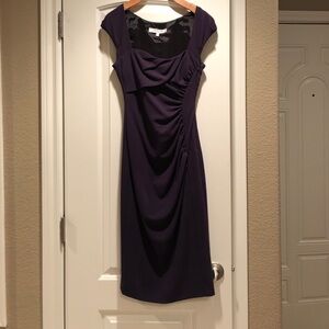 LK Bennett purple dress size 2 US (6 UK)